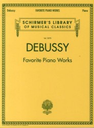 Claude Debussy: Favourite Piano Works (noty, klavír)