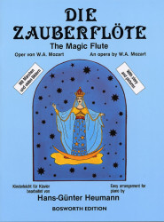W.A. Mozart: The Magic Flute (noty na snadný klavír)