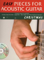 Easy Pieces For Acoustic Guitar: Christmas (noty, kytarová tabulatura)