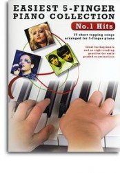 Easiest 5-Finger Piano Collection: No.1 Hits (noty na pětiprstý klavír)