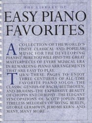 The Library Of Easy Piano Favorites (noty, klavír)