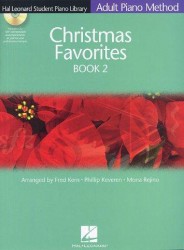 Hal Leonard Student Piano Library: Adult Piano Method - Christmas Favorites Book 2 (noty, sólo klavír) (+audio)
