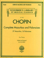 Frederic Chopin: Complete Mazurkas And Polonaises (noty, sólo klavír)