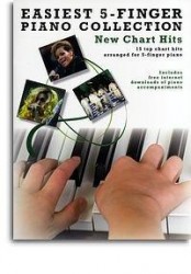 Easiest 5-Finger Piano Collection: New Chart Hits (noty na pětiprstý klavír)