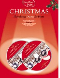 Guest Spot: Christmas Playalong Duets For Flute (noty, příčná flétna) (+audio)
