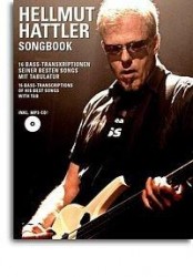 Hellmut Hattler: Songbook (noty, tabulatury, baskytara) (+audio)