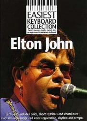 Easiest Keyboard Collection: Elton John (noty, akordy, texty)