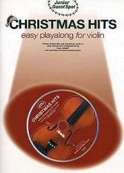 Junior Guest Spot: Christmas Hits - Easy Playalong (noty, housle) (+audio)