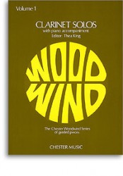 Clarinet Solos Volume 1 (noty, klarinet, klavír)