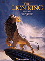 Elton John: The Lion King (Lví král) - Vocal Selections (noty, akordy, texty, klavír, kytara, zpěv)