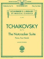 Petr Iljič Čajkovskij: Louskáček - suita (noty, čtyřruční klavír) (+audio)