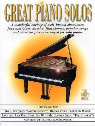Great Piano Solos - The White Book (noty, sólo klavír, akordy)