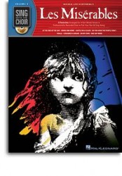 Sing With The Choir Volume 9: Les Misérables (Bídníci) (noty, sborový zpěv SATB) (+audio)