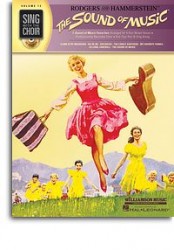 Sing With The Choir Volume 12: The Sound Of Music (noty, sborový zpěv SATB) (+audio)