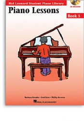 Hal Leonard Student Piano Library: Piano Lessons Book 5 (noty, sólo klavír) (+audio)
