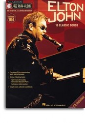 Jazz Play-Along 104: Elton John - 10 Classic Songs (noty, nástroje C, Eb, Bb, basového klíče) (+audio)