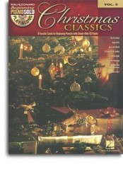Beginning Piano Solo Play-Along 5: Christmas Classics (noty, sólo klavír) (+audio)