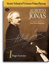 Alberto Jonás: Master School Of Virtuoso Piano Playing: Volume I - Finger Exercises (noty, sólo klavír)