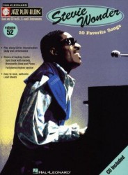Jazz Play-Along 52: Stevie Wonder (noty na nástroje C, Eb, Bb) (+audio)