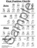 5-String Banjo Chord Chart (akordy na banjo)