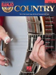 Banjo Play-Along 2: Country (tabulatury na banjo) (+audio)