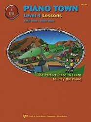 Piano Town: Level 4 Lessons (noty na sólo klavír)
