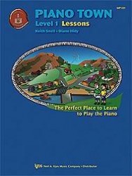 Piano Town: Level 1 Lessons (noty na sólo klavír)