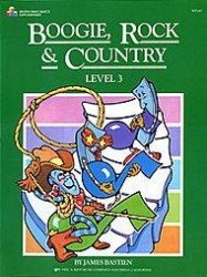 Bastien Piano Basics: Boogie, Rock And Country Level 3 (noty na sólo klavír)