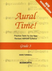 David Turnbull: Aural Time! - Grade 3 (ABRSM Syllabus 2011) (noty na zpěv, klavír)