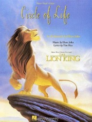 Elton John: Circle Of Life (noty na klavír, zpěv, akordy na kytaru)