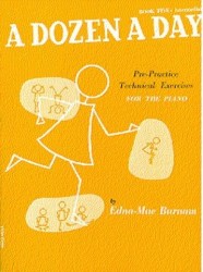 Edna Mae Burnam: A Dozen A Day Book 5: Intermediate (noty na klavír)