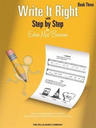 Edna Mae Burnam: Write It Right - Book 3 (noty na klavír)