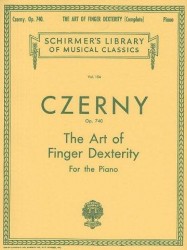 Carl Czerny: The Art Of Finger Dexterity Op.740 - Complete (noty na klavír)