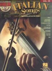Violin Play-Along 39: Italian Songs (noty na housle) (+audio)