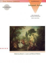Mozart: Arias for Soprano (noty na zpěv) (+audio)