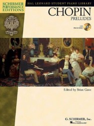 Frederic Chopin: Preludes (noty na sólo klavír) (+audio)