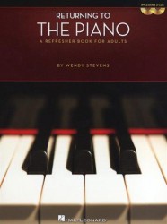 Wendy Stephens: Returning To The Piano - A Refresher Book For Adults (noty na sólo klavír) (+audio)