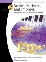 Scales, Patterns & Improvs - Book 2 (noty na sólo klavír) (+audio)