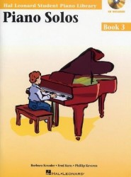 Hal Leonard Student Piano Library: Piano Solos Book 3 (noty na sólo klavír) (+audio)