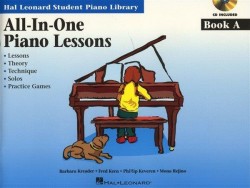 Hal Leonard Student Piano Library: All-In-One Piano Lessons: Book A (noty na sólo klavír) (+audio)