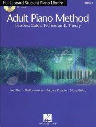 Hal Leonard Adult Piano Method: Book 1 - Lessons, Solos, Technique & Theory (noty na sólo klavír) (+audio)