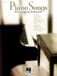 Piano Song: 41 Favorite Selections For Piano Solo (noty na sólo klavír)