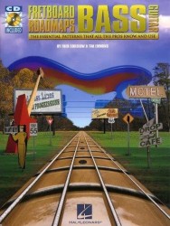 Fretboard Roadmaps: Bass Guitar (noty, tabulatury na baskytaru) (+audio)