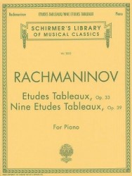 Sergei Rachmaninov: Etudes Tableaux Op.33 And Nine Etudes Tableaux Op.39 (noty na sólo klavír)