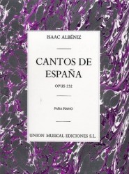 Albeniz Cantos De Espana Op.232 Complete Piano (noty na sólo klavír)