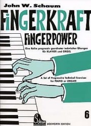 John W. Schaum: Fingerkraft Heft 6 (Fingerpower Book 6) (noty na sólo klavír)