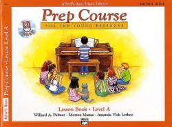 Alfred's Basic Piano Library: Prep Course Lesson Book Level A (noty na sólo klavír) (+audio)