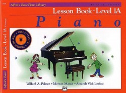 Alfred's Basic Piano Library: Lesson Book Level 1A (noty na sólo klavír) (+audio)