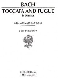 J.S. Bach: Toccata And Fugue In D Minor For Piano BWV565 (Tausig) (noty na sólo klavír)