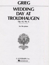 Edvard Grieg: Wedding Day At Troldhaugen (noty na sólo klavír)